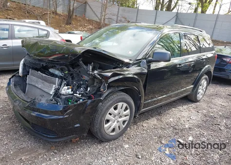 2017 Dodge Journey Se from USA, damaged, VIN 3C4PDCAB6HT697631